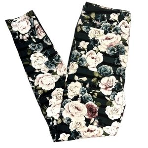 Lularoe Unicorn Capsule Floral Leggings TC